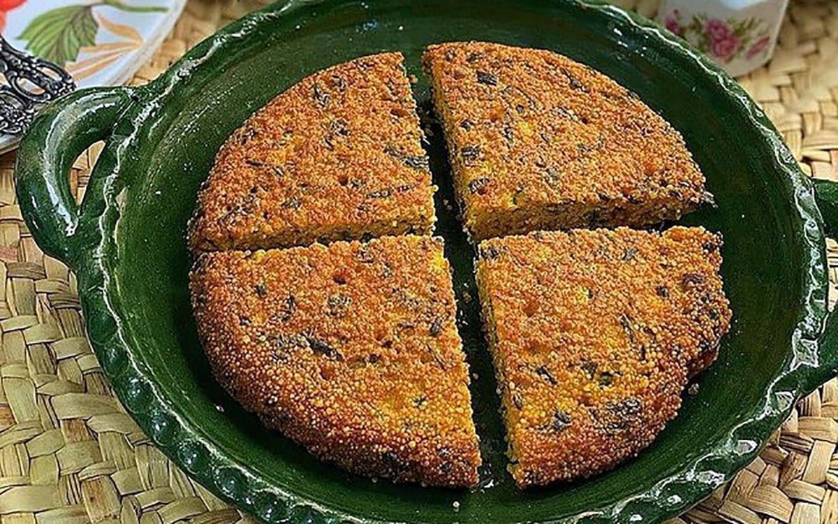 اشپل کوکو غذای محلی رشت